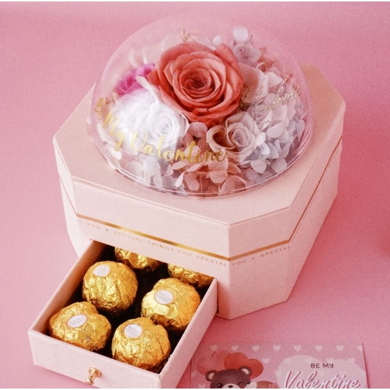 

Paket premium Valentine gift kado valentine kado hari kasih sayang coklat valentine bunga valentine