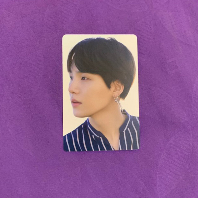 suga official photocard