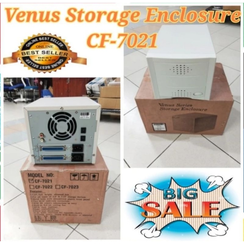 Venus Storage Enclosure 3,5" inch & 5,25" inch
