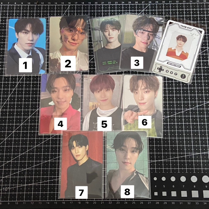 Photocard Dino Seventeen