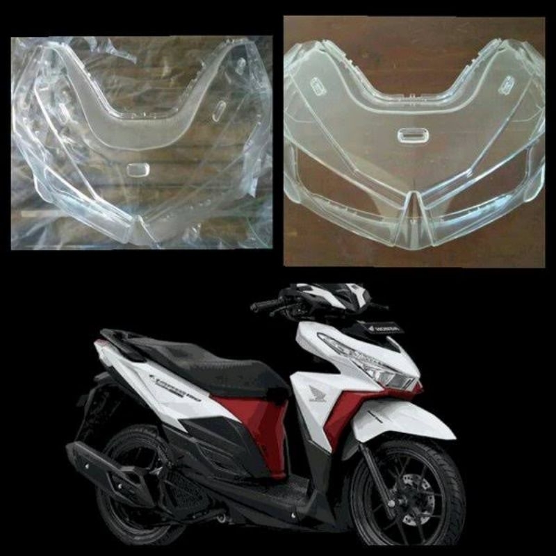 mika lampu depan Vario 125 led old Vario 150 led old kaca lampu depan Vario led old