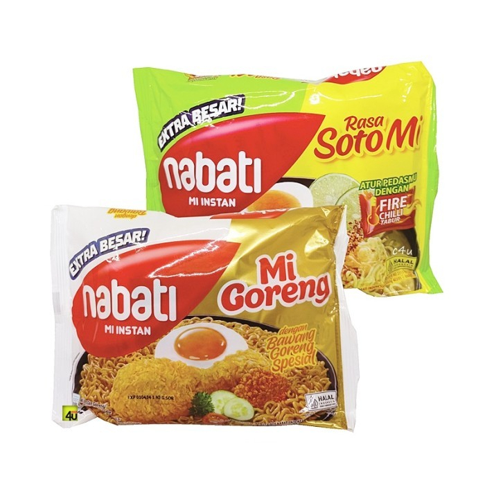 

Nabati Richeese Mi Kuah Rasa Soto/Mie Goreng 75 Gr 1 Pcs