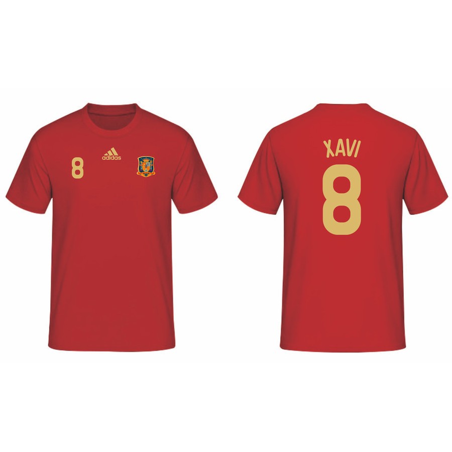 T-SHIRT KAOS SPANYOL EURO 2008 XAVY