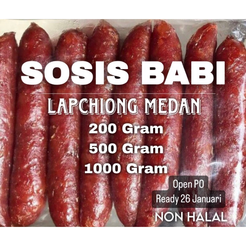 

Lapchiong/SosisBabiMedan1Kg