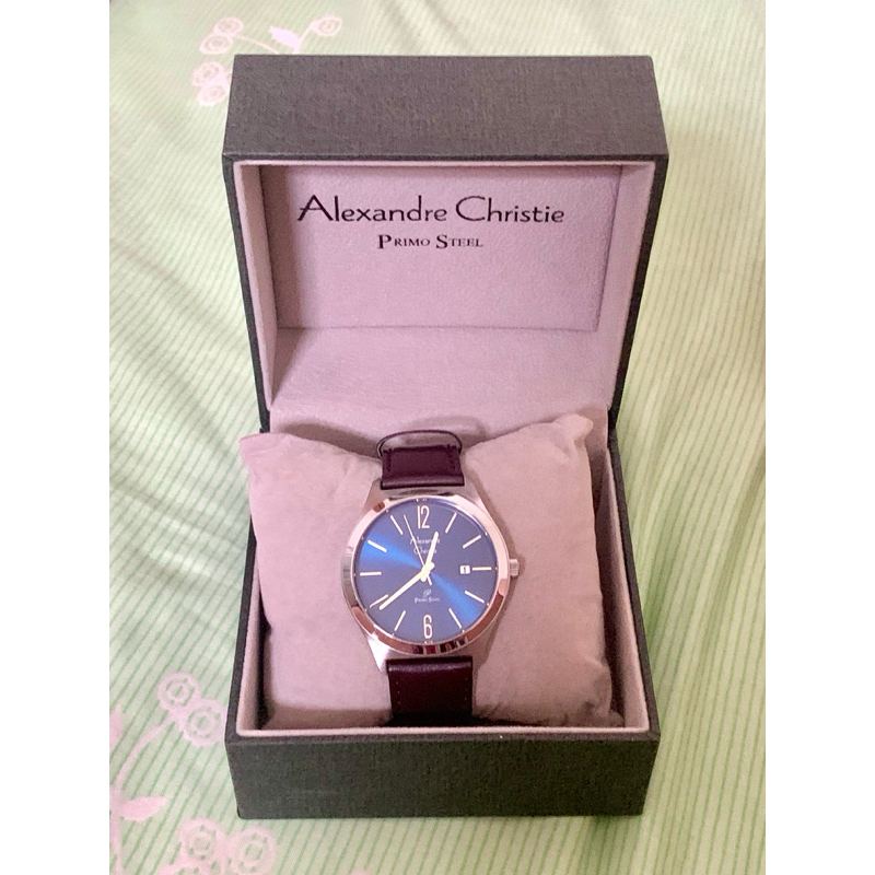 jam tangan AC pria biru