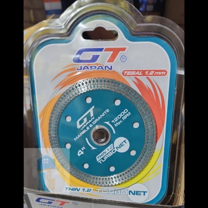 DIAMONDS WHELL GT GRANIT TURBO THIN 4"/POTONG GRANIT GT TURBO