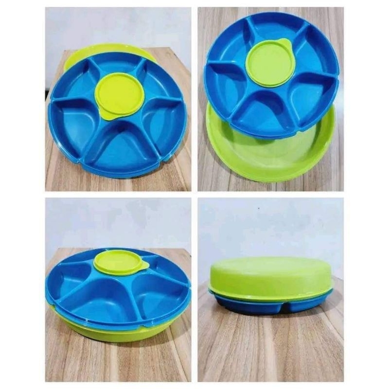 Large serving center tupperware
