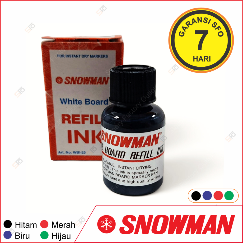 

Refill Spidol Whiteboard Snowman - SFO Semarang Official