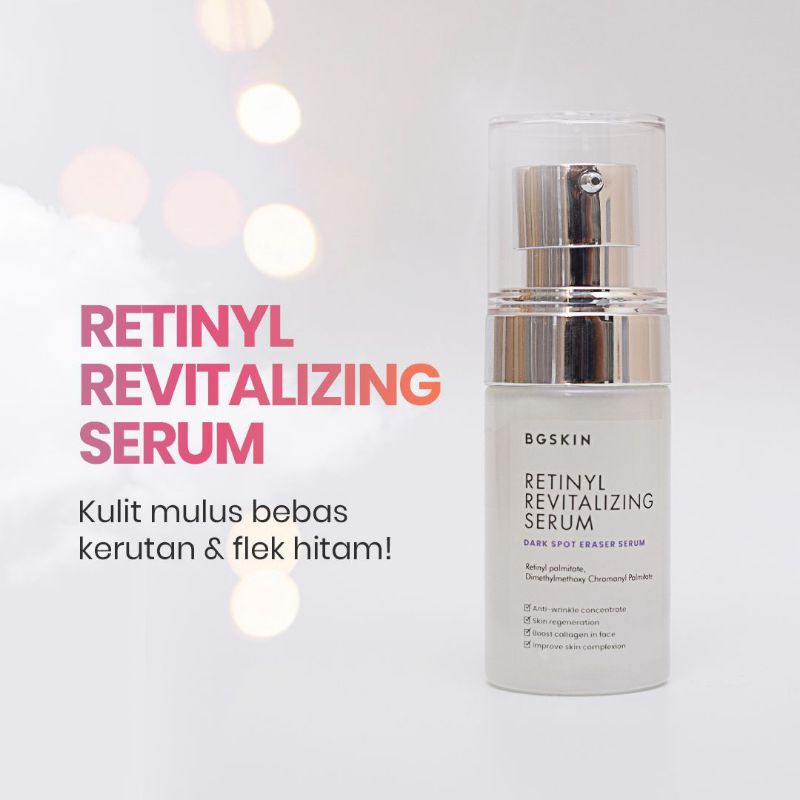 BG Skin Beauty Glow Serum Flek Retinol Youth Original