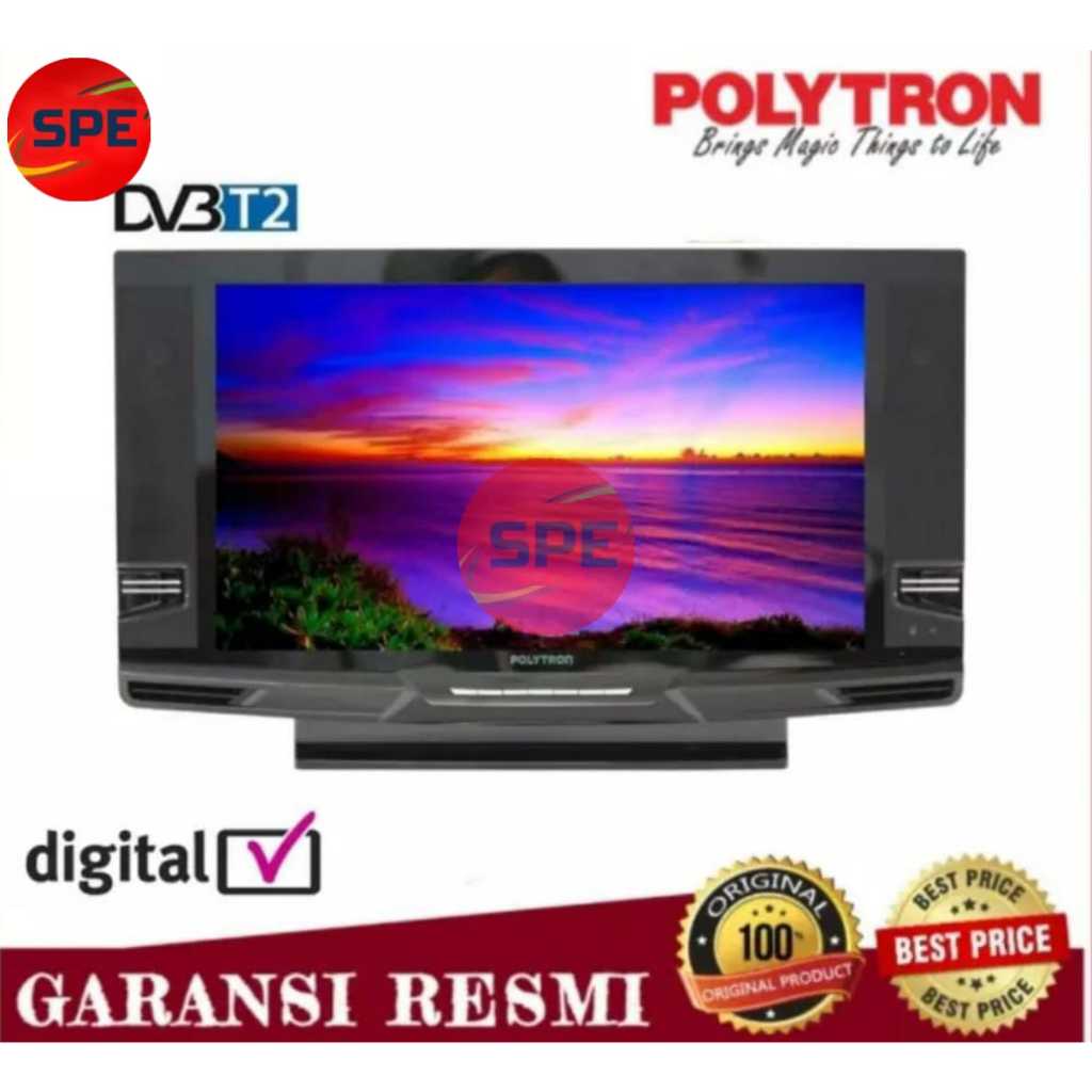 POLYTRON PLD 24V223 SEMI TABUNG LED TV 24 INCH DIGITAL TV