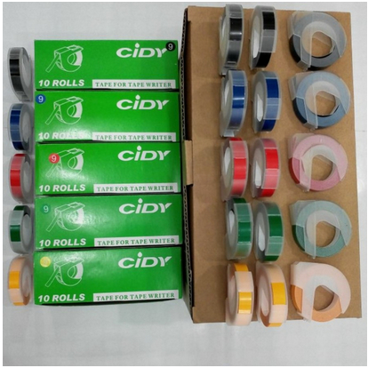 

Refill Pita Cidy untuk mesin dymo ukuran 9mm - Biru
