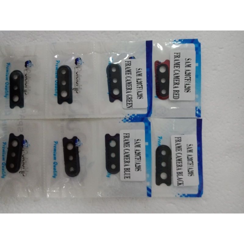 FRAME CAMERA SAMSUNG A207F/A20S BLACK,BLUE,GREEN,RED
