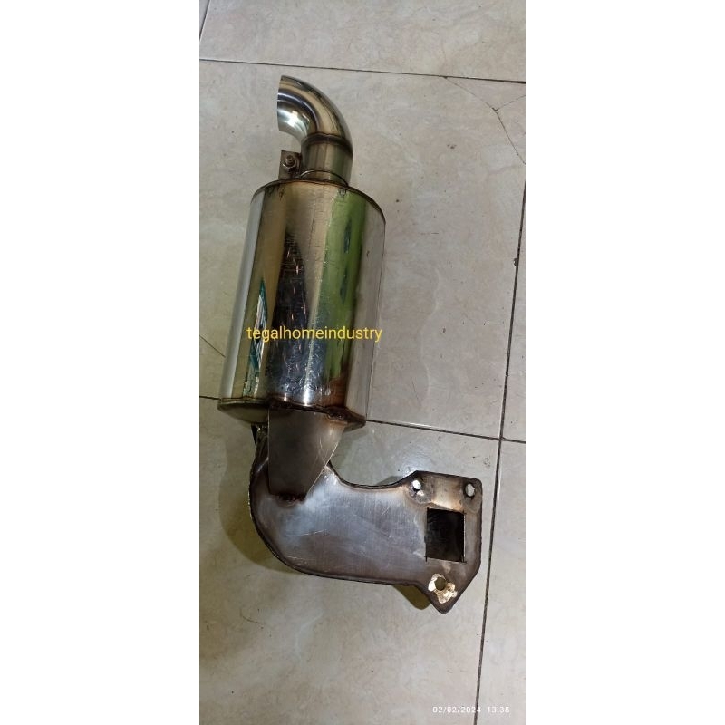 knalpot diesel dongfeng 24pk full stainless