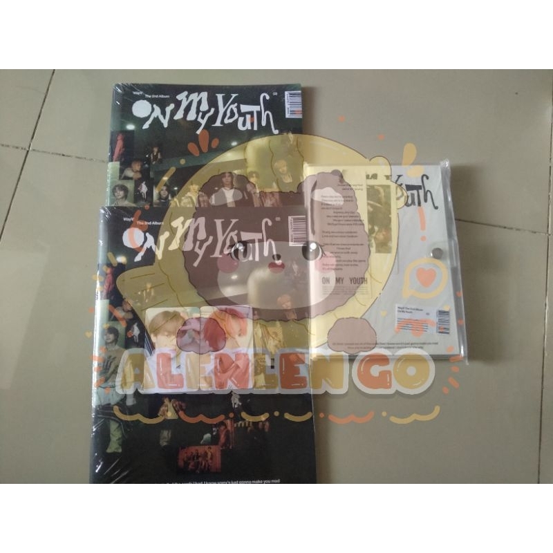 [Ready Stock] WayV - The 2nd Album On My Youth Photobook Ver dan POB Kun Yangyang Web Everline