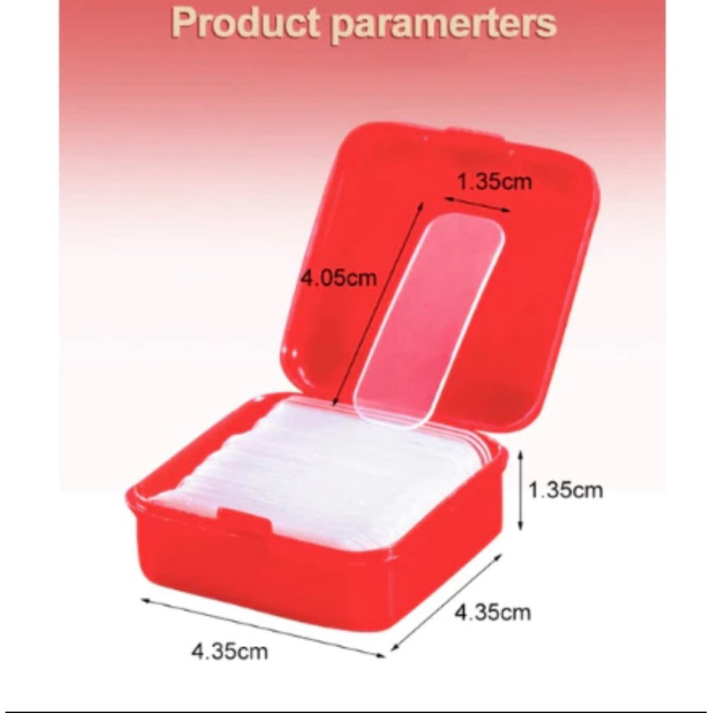 

Double Tape mini isi 60 Double tape Lakban 2 sisi isi 60