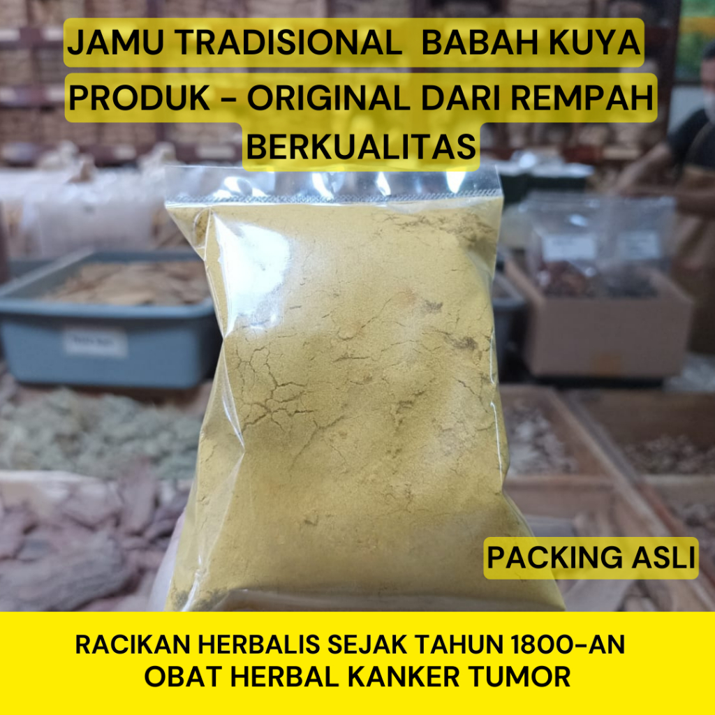 JAMU HERBAL TRADISIONAL - OBAT HERBAL KANKER TUMOR resep jamu Babah Kuya