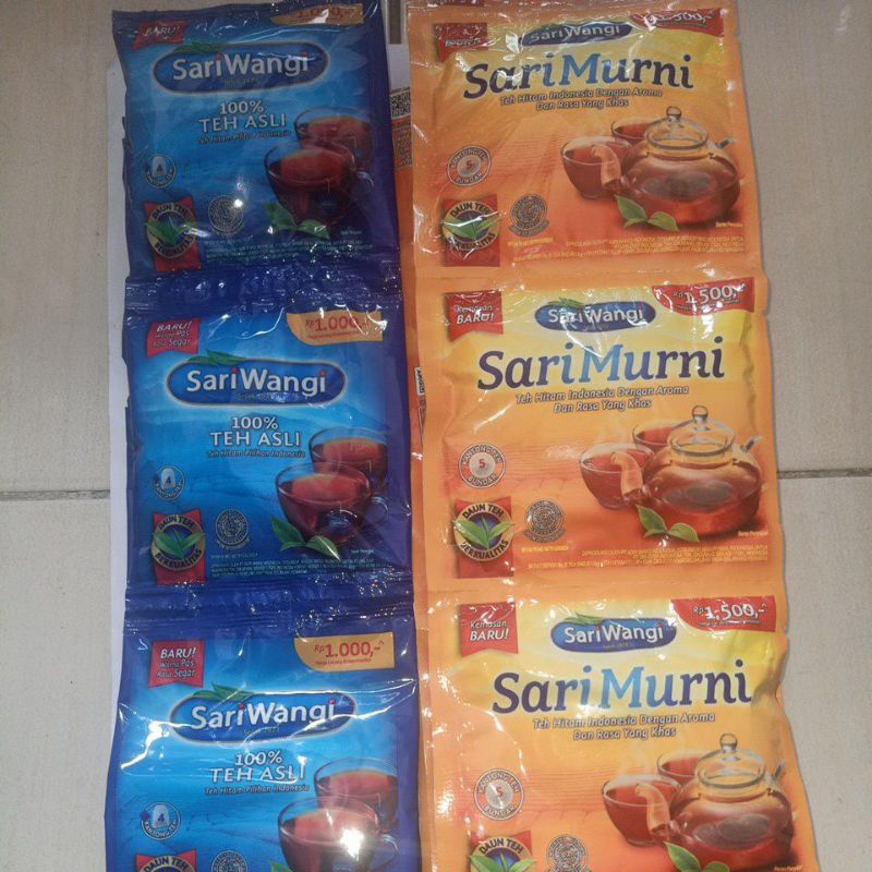 

SARIWANGI TEH ASLI TEH MURNI RECENGAN