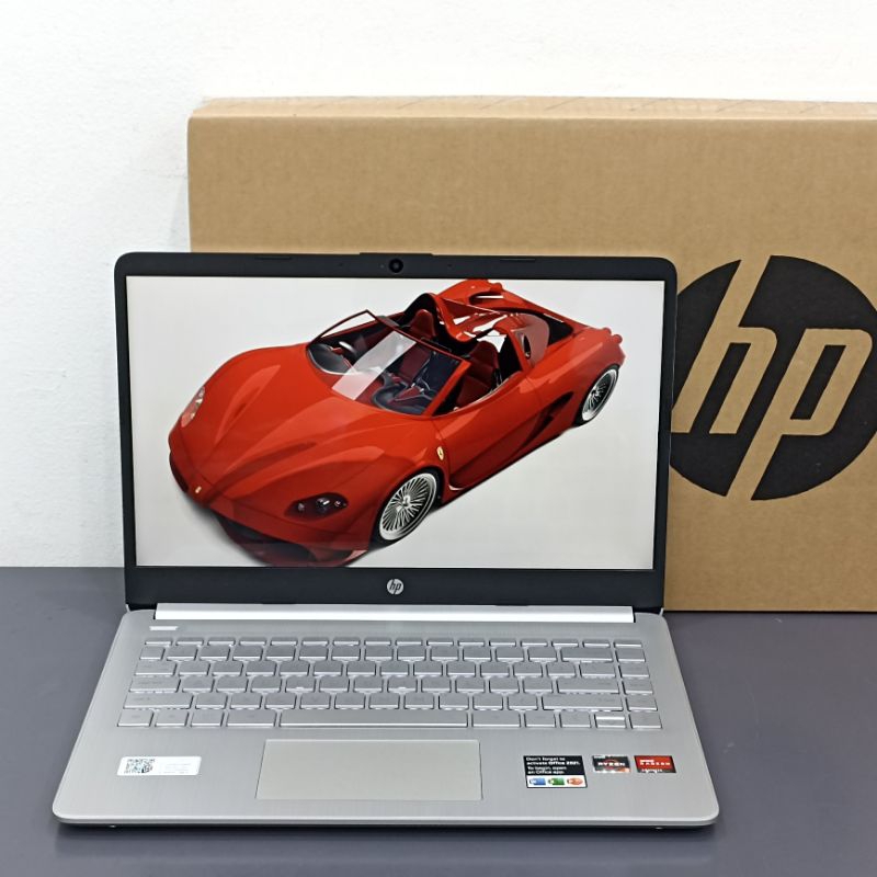 Laptop Editing Gaming HP 14s-fq0593AU AMD Ryzen 3 3250U 8/512GB 2nd