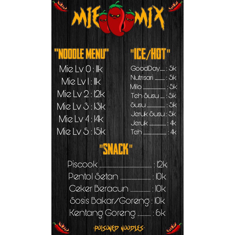 

Mie mix