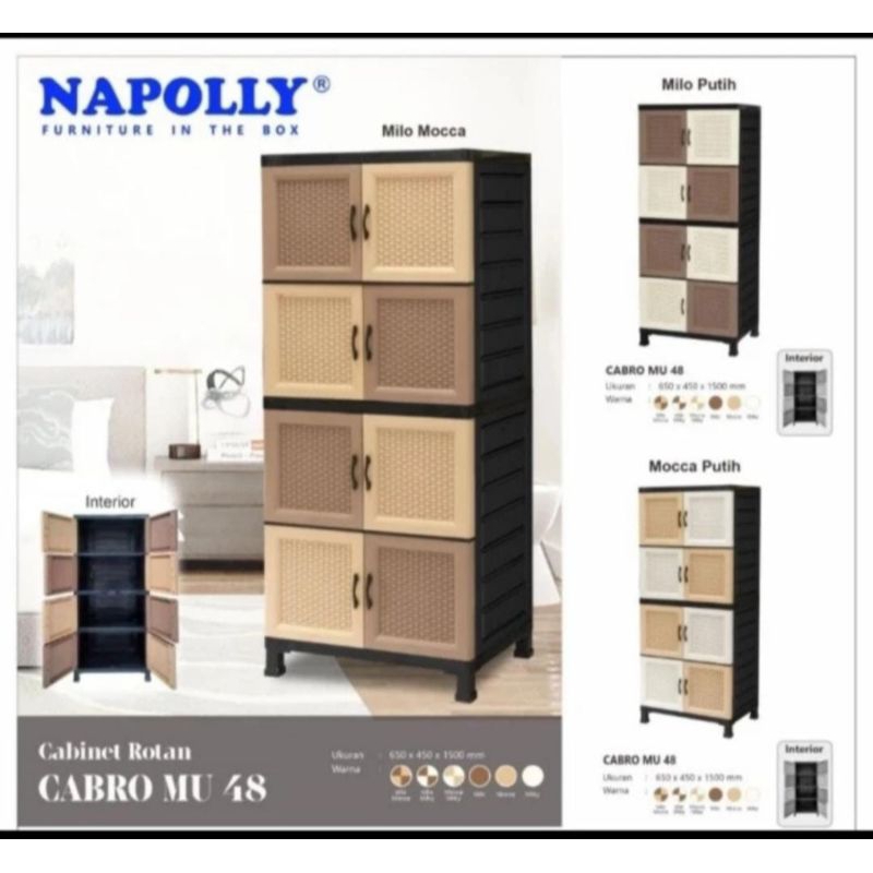 Lemari Napolly Cabro MU48