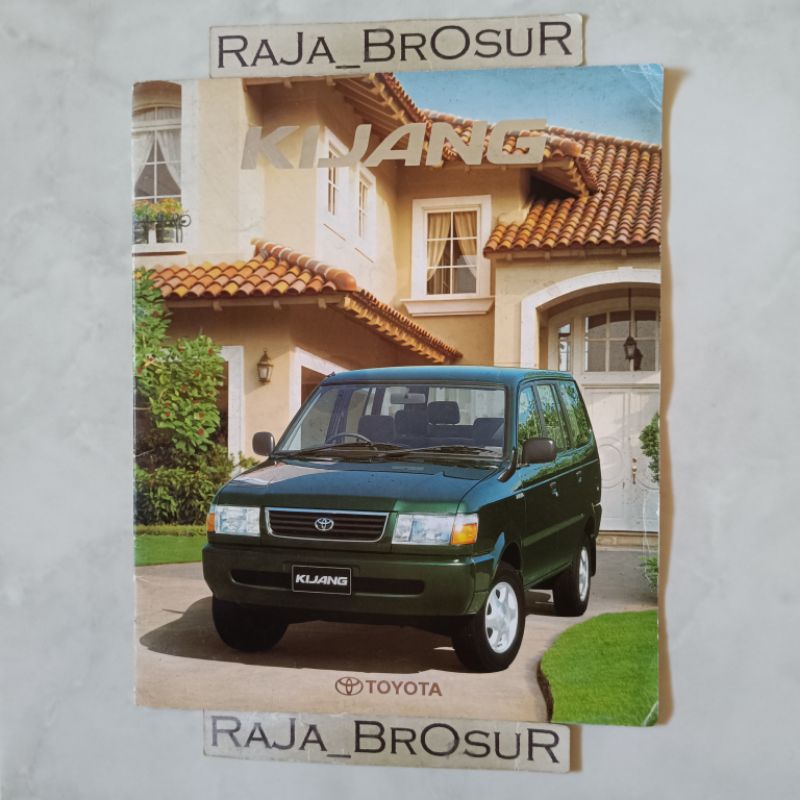 Poster brosur katalog booklet jadul lawas Toyota Kijang Kapsul/SGX/LGX/SSX/LSX/SX/LX/PickUp Pick Up 