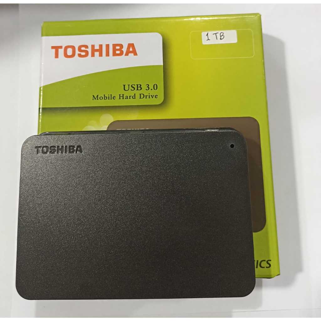 HARDISK EXTERNAL TOSHIBA 1 TB NEW