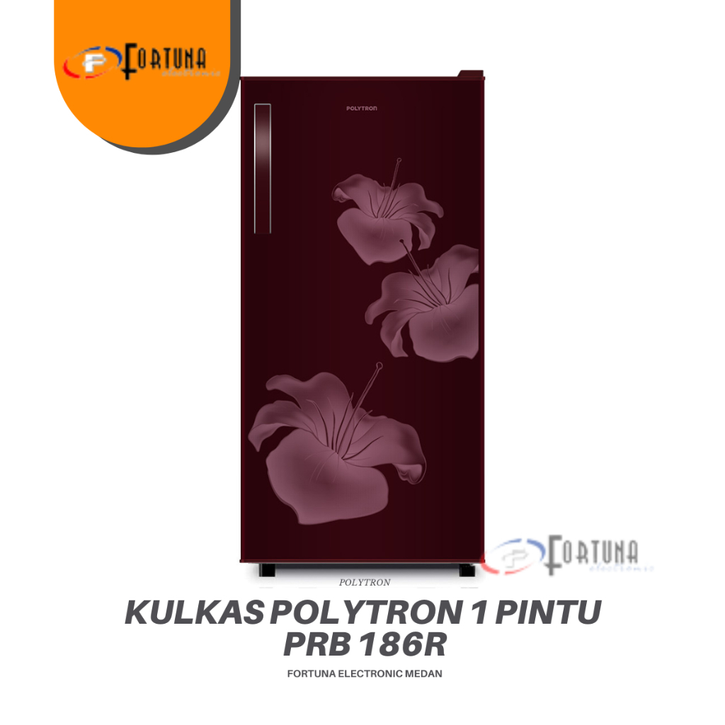 KULKAS 1 PINTU POLYTRON PRB 186 R MEDAN KOTA FREE ONGKIR