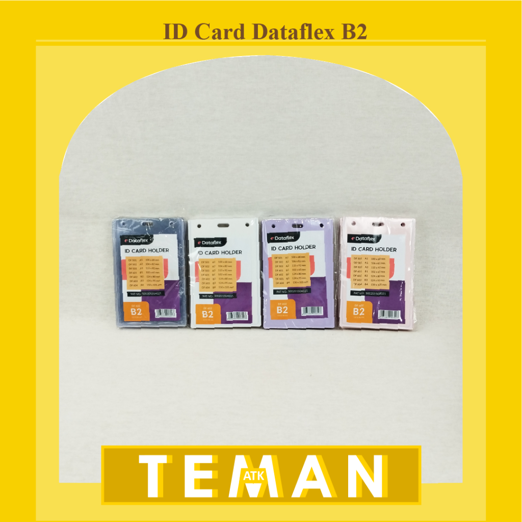 

ID Card Holder / Name Tag Mika B2 Dataflex (isi 20 Pcs) - VC-602