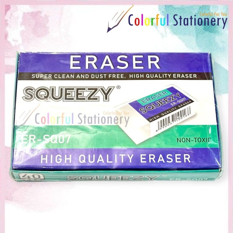 

Penghapus / Eraser Squeezy Putih Kecil SQ-07