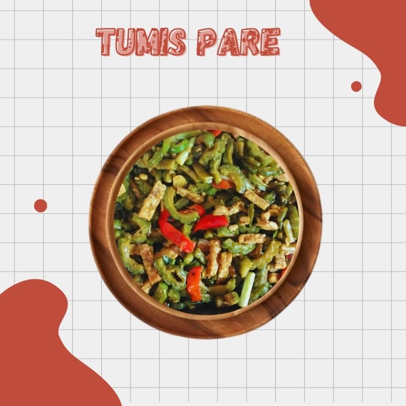 

MASAKAN RUMAHAN TUMIS PARE TEMPE PORSI UNTUK 3-4 KALI MAKAN , KEMASAN THINWALL 650ML