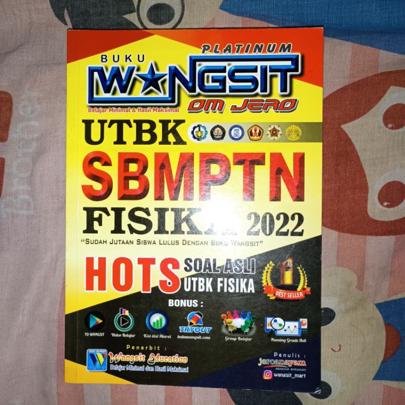 PRELOVED WANGSIT UTBK SBMPTN 2022