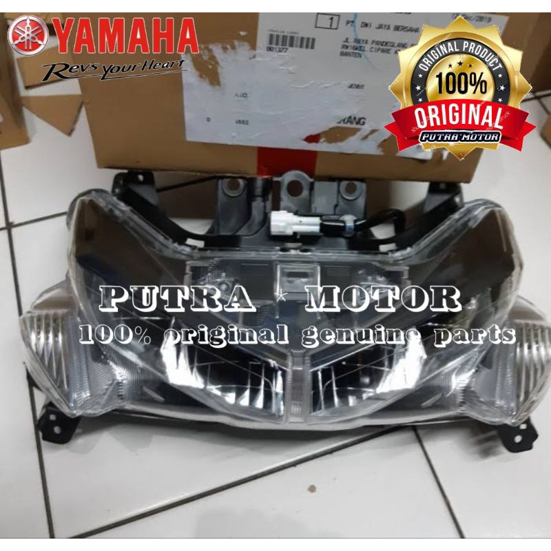 REFLEKTOR LAMPU DEPAN ASSY YAMAHA AEROX 125 ORI YGP