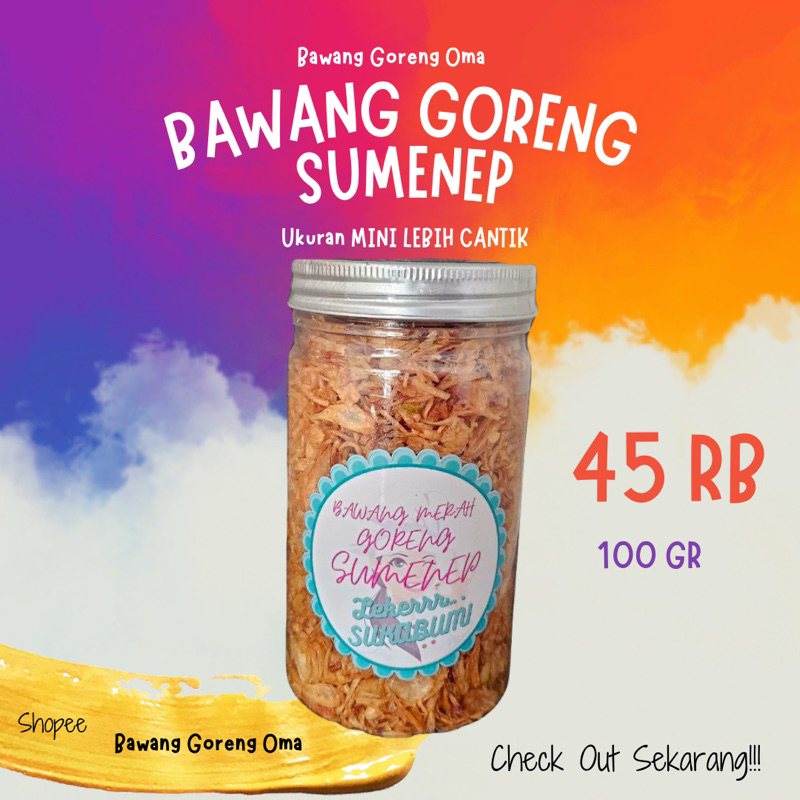 

MINI SIZE BAWANG GORENG
