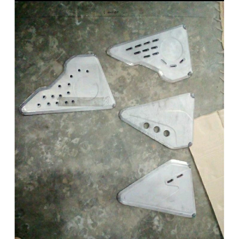 TEPONG AKI SAMPING JAPSTYLE UNIVERSAL bok box kempolan kap samping JAPSTYLE CB GL MEGAPRO TIGER THUN