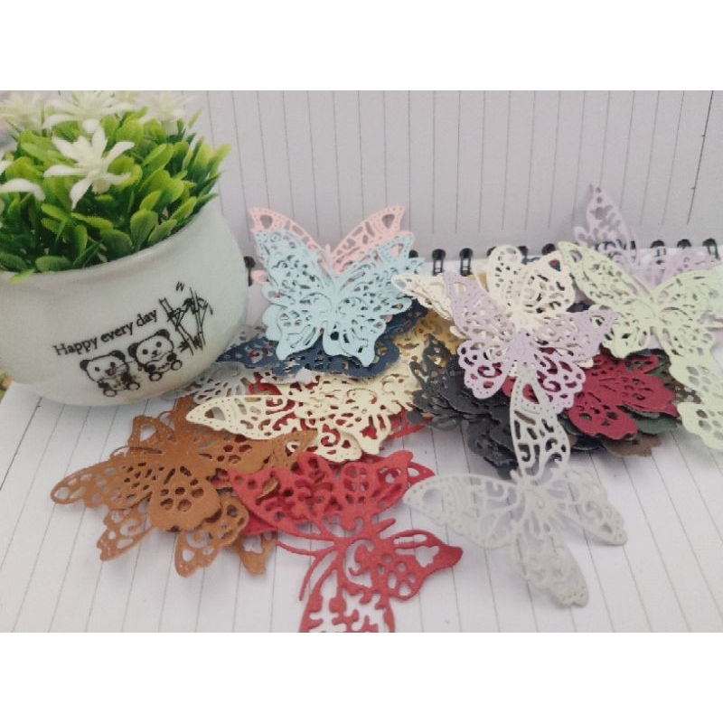

15 Pcs Kupu-kupu/Scrabbook/Dies paper/Cutting Paper