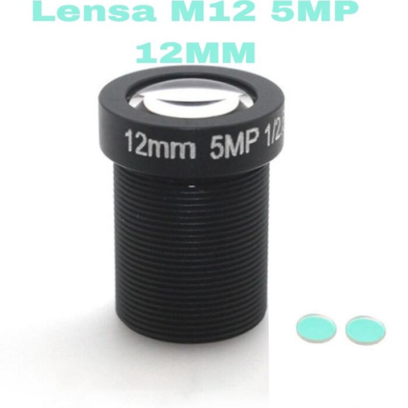 Lensa Kamera CCTV 12MM 5MP IR Filter