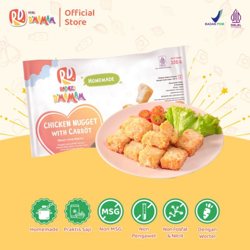 

Nugget Ayam Wortel by D'Mamam
