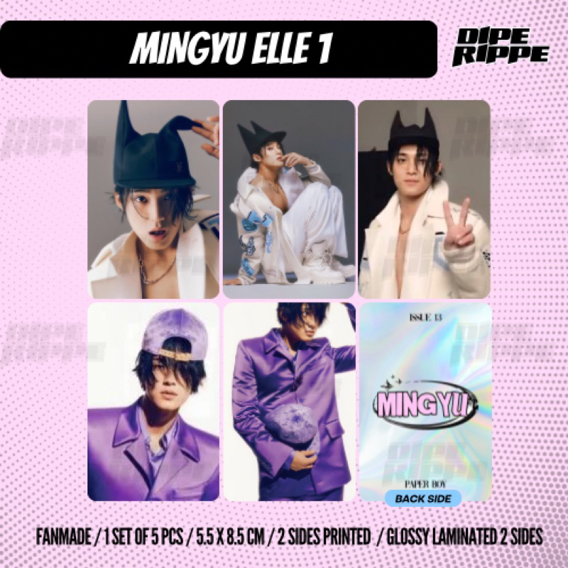 KIM MINGYU SVTELLE MAGAZINE