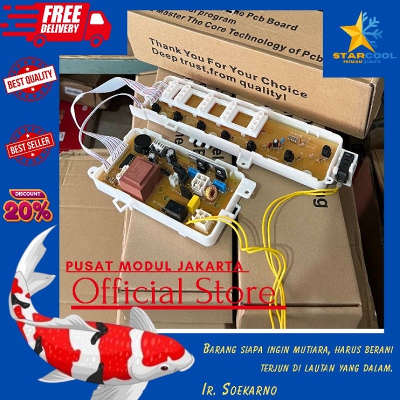 TOSHIBA AW-F82S modul pcb mesin cuci Top Loading