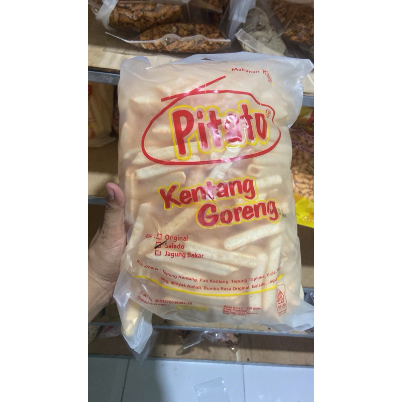 

pitato kentang goreng balado jagung bakar original