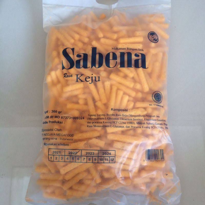 

Sabena Stik Rasa Keju Snack Ringan 360 gr