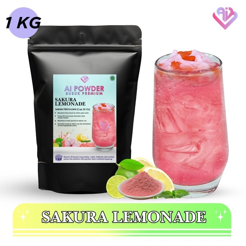 

Sakura Lemonade Bubuk Minuman Premium The Best Instan 1Kg