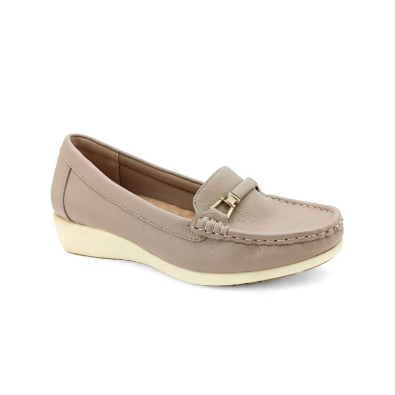 Bata Comfit Sepatu Wanita Wedges Moccasin - 5515704