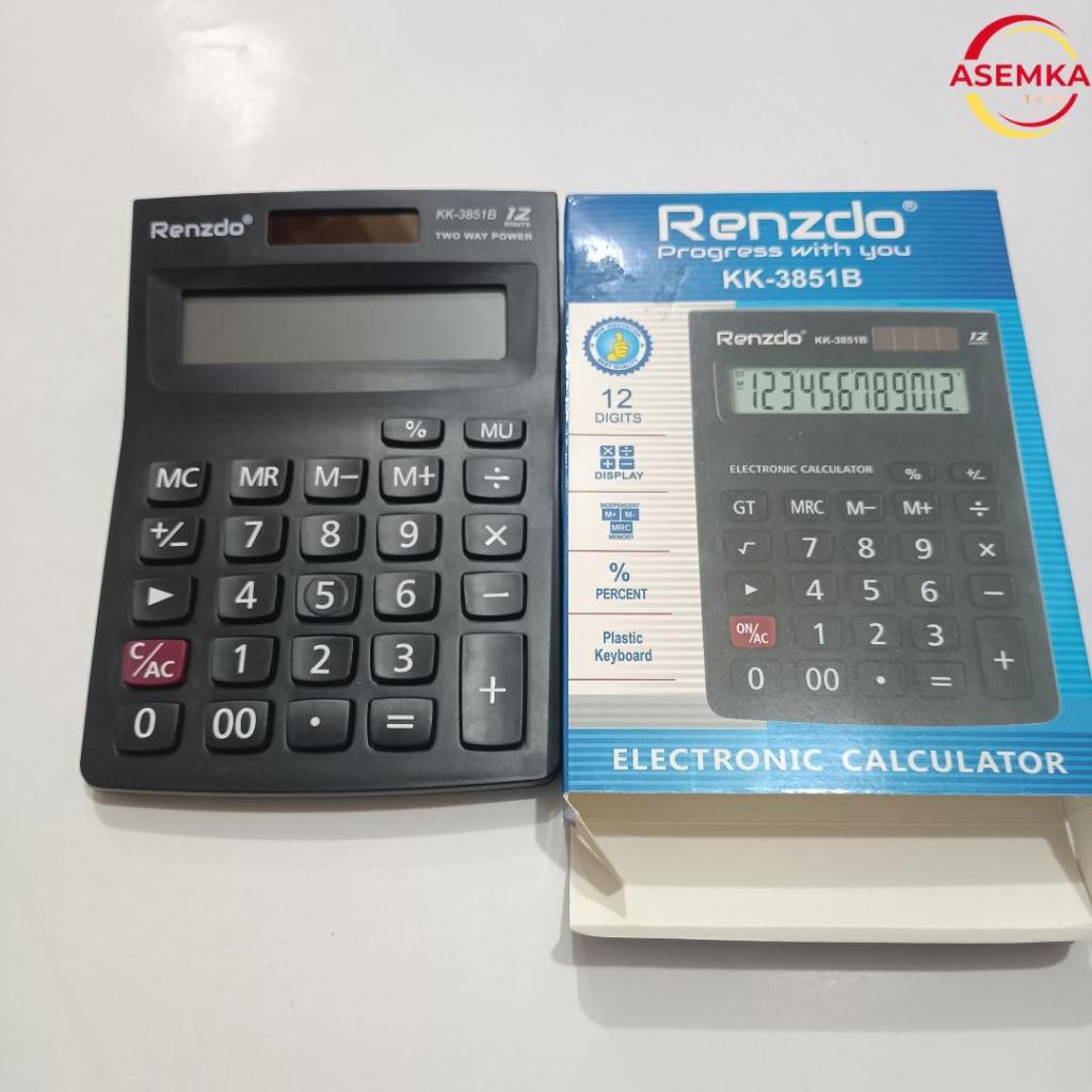 

Kalkulator 12 Digit - Kakulator Dagang / Kalkulator Scientific / Calculator 12 Digit