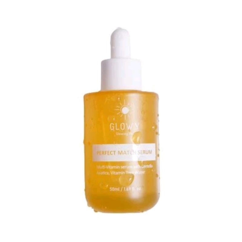 GLOW. Y PERFECT MATCH SERUM ( MULTIVITAMIN & CENTELA ASIATICA 50ML / SERUM MENCERAHKAN