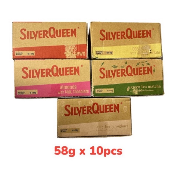 

Kilat Hemat TrxFr5Q Promo Cokelat Silverqueen 58g 1 Box isi 1