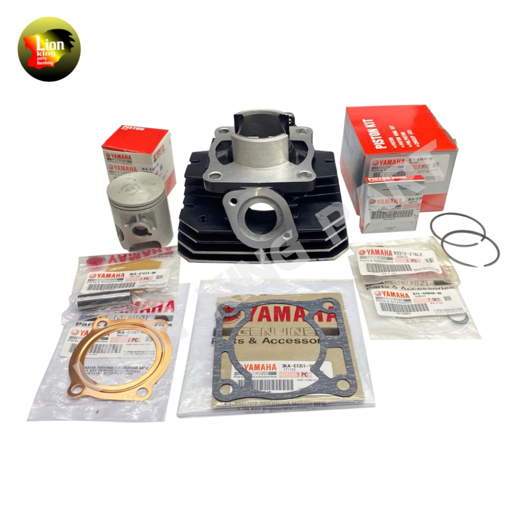 BLOK BLOCK BORING SEHER RXK RXKING RX KING Y1 THAILAND DAN PISTON KIT PLUS PAKING ORIGINAL YAMAHA