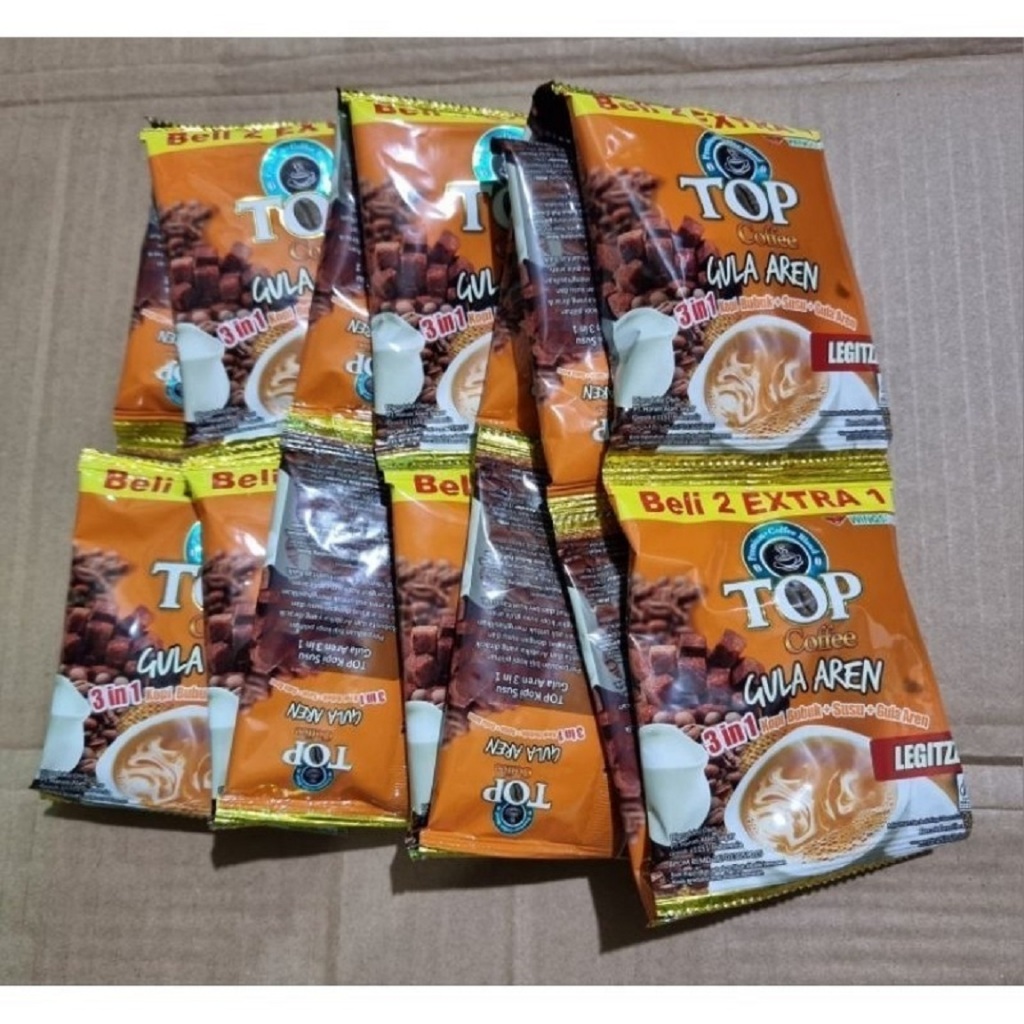 

kopi TOP Kopi Gula Aren TUBRUK 3 in1 Instant Coffee