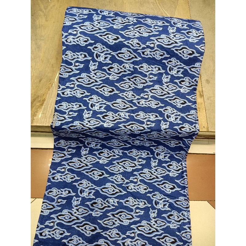 sut KAIN BATIK KATUN HALUS EXCLUSIVE MOTIF MEGA MENDUNG, BATIK KATUN MEGA MENDUNG METERAN, BAHAN