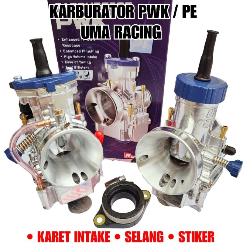 KARBURATOR KARBU UMA RACING PE 28 PWK 28 30 32 UMA RACING ORIGINAL - CARBURETOR KARBU UMA RACING V3 